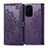 Coque Portefeuille Motif Fantaisie Livre Cuir Etui Clapet pour Xiaomi Mi 11i 5G Violet