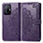 Coque Portefeuille Motif Fantaisie Livre Cuir Etui Clapet pour Xiaomi Mi 11T 5G Violet