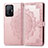 Coque Portefeuille Motif Fantaisie Livre Cuir Etui Clapet pour Xiaomi Mi 11T Pro 5G Or Rose