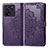 Coque Portefeuille Motif Fantaisie Livre Cuir Etui Clapet pour Xiaomi Mi 13T 5G Violet