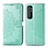 Coque Portefeuille Motif Fantaisie Livre Cuir Etui Clapet pour Xiaomi Mi Note 10 Lite Vert