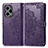 Coque Portefeuille Motif Fantaisie Livre Cuir Etui Clapet pour Xiaomi Poco F5 5G Violet