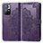 Coque Portefeuille Motif Fantaisie Livre Cuir Etui Clapet pour Xiaomi Poco M4 Pro 5G Violet