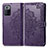 Coque Portefeuille Motif Fantaisie Livre Cuir Etui Clapet pour Xiaomi Poco X3 GT 5G Violet