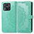 Coque Portefeuille Motif Fantaisie Livre Cuir Etui Clapet pour Xiaomi Redmi 10 India Vert