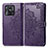 Coque Portefeuille Motif Fantaisie Livre Cuir Etui Clapet pour Xiaomi Redmi 10 India Violet