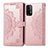 Coque Portefeuille Motif Fantaisie Livre Cuir Etui Clapet pour Xiaomi Redmi 9 Power Or Rose