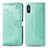 Coque Portefeuille Motif Fantaisie Livre Cuir Etui Clapet pour Xiaomi Redmi 9A Vert