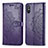 Coque Portefeuille Motif Fantaisie Livre Cuir Etui Clapet pour Xiaomi Redmi 9AT Violet
