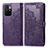 Coque Portefeuille Motif Fantaisie Livre Cuir Etui Clapet pour Xiaomi Redmi Note 11 4G (2021) Violet