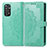 Coque Portefeuille Motif Fantaisie Livre Cuir Etui Clapet pour Xiaomi Redmi Note 11 Pro 4G Vert