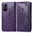 Coque Portefeuille Motif Fantaisie Livre Cuir Etui Clapet pour Xiaomi Redmi Note 12S Violet