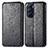 Coque Portefeuille Motif Fantaisie Livre Cuir Etui Clapet S01D pour Motorola Moto Edge X30 5G Noir