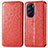 Coque Portefeuille Motif Fantaisie Livre Cuir Etui Clapet S01D pour Motorola Moto Edge X30 5G Rouge