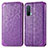 Coque Portefeuille Motif Fantaisie Livre Cuir Etui Clapet S01D pour OnePlus Nord CE 5G Violet