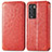 Coque Portefeuille Motif Fantaisie Livre Cuir Etui Clapet S01D pour Realme GT Master Explorer 5G Rouge