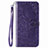 Coque Portefeuille Motif Fantaisie Livre Cuir Etui Clapet S01D pour Samsung Galaxy A02 Petit