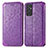 Coque Portefeuille Motif Fantaisie Livre Cuir Etui Clapet S01D pour Samsung Galaxy A15 5G Violet