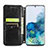 Coque Portefeuille Motif Fantaisie Livre Cuir Etui Clapet S01D pour Samsung Galaxy S20 5G Petit