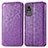 Coque Portefeuille Motif Fantaisie Livre Cuir Etui Clapet S01D pour Xiaomi Civi 5G Violet