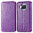 Coque Portefeuille Motif Fantaisie Livre Cuir Etui Clapet S01D pour Xiaomi Mi 10i 5G Violet