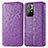 Coque Portefeuille Motif Fantaisie Livre Cuir Etui Clapet S01D pour Xiaomi Poco M4 Pro 5G Violet