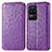 Coque Portefeuille Motif Fantaisie Livre Cuir Etui Clapet S01D pour Xiaomi Redmi K40S 5G Violet