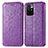 Coque Portefeuille Motif Fantaisie Livre Cuir Etui Clapet S01D pour Xiaomi Redmi Note 11 4G (2021) Violet