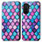 Coque Portefeuille Motif Fantaisie Livre Cuir Etui Clapet S02D pour Huawei Enjoy 50 Violet