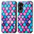 Coque Portefeuille Motif Fantaisie Livre Cuir Etui Clapet S02D pour Huawei Honor 90 Lite 5G Violet