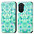 Coque Portefeuille Motif Fantaisie Livre Cuir Etui Clapet S02D pour Huawei Nova 10 Pro Vert