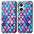 Coque Portefeuille Motif Fantaisie Livre Cuir Etui Clapet S02D pour Huawei Nova 10 SE Violet