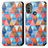 Coque Portefeuille Motif Fantaisie Livre Cuir Etui Clapet S02D pour Motorola Moto E20 Petit