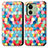 Coque Portefeuille Motif Fantaisie Livre Cuir Etui Clapet S02D pour Motorola Moto Edge 40 5G Petit