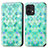 Coque Portefeuille Motif Fantaisie Livre Cuir Etui Clapet S02D pour Motorola Moto Edge Plus (2023) 5G Vert