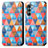 Coque Portefeuille Motif Fantaisie Livre Cuir Etui Clapet S02D pour Motorola Moto Edge S30 5G Petit