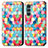 Coque Portefeuille Motif Fantaisie Livre Cuir Etui Clapet S02D pour Motorola Moto Edge S30 5G Petit