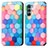 Coque Portefeuille Motif Fantaisie Livre Cuir Etui Clapet S02D pour Motorola Moto Edge S30 5G Petit