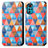 Coque Portefeuille Motif Fantaisie Livre Cuir Etui Clapet S02D pour Motorola Moto G22 Petit