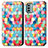 Coque Portefeuille Motif Fantaisie Livre Cuir Etui Clapet S02D pour Nokia G22 Petit