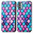 Coque Portefeuille Motif Fantaisie Livre Cuir Etui Clapet S02D pour Nokia G22 Violet