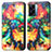 Coque Portefeuille Motif Fantaisie Livre Cuir Etui Clapet S02D pour Oppo K10 5G India Petit