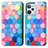 Coque Portefeuille Motif Fantaisie Livre Cuir Etui Clapet S02D pour Realme C31 Colorful