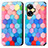 Coque Portefeuille Motif Fantaisie Livre Cuir Etui Clapet S02D pour Realme C55 Petit