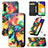 Coque Portefeuille Motif Fantaisie Livre Cuir Etui Clapet S02D pour Samsung Galaxy A04s Petit