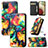 Coque Portefeuille Motif Fantaisie Livre Cuir Etui Clapet S02D pour Samsung Galaxy A12 Nacho Petit