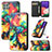 Coque Portefeuille Motif Fantaisie Livre Cuir Etui Clapet S02D pour Samsung Galaxy A22s 5G Petit