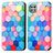 Coque Portefeuille Motif Fantaisie Livre Cuir Etui Clapet S02D pour Samsung Galaxy F42 5G Colorful