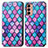 Coque Portefeuille Motif Fantaisie Livre Cuir Etui Clapet S02D pour Samsung Galaxy M13 4G Violet