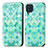 Coque Portefeuille Motif Fantaisie Livre Cuir Etui Clapet S02D pour Samsung Galaxy M32 4G Vert